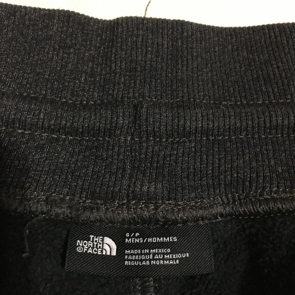 The North Face Joggers Mens Small Black Fleece Drawstring Sweatpants
